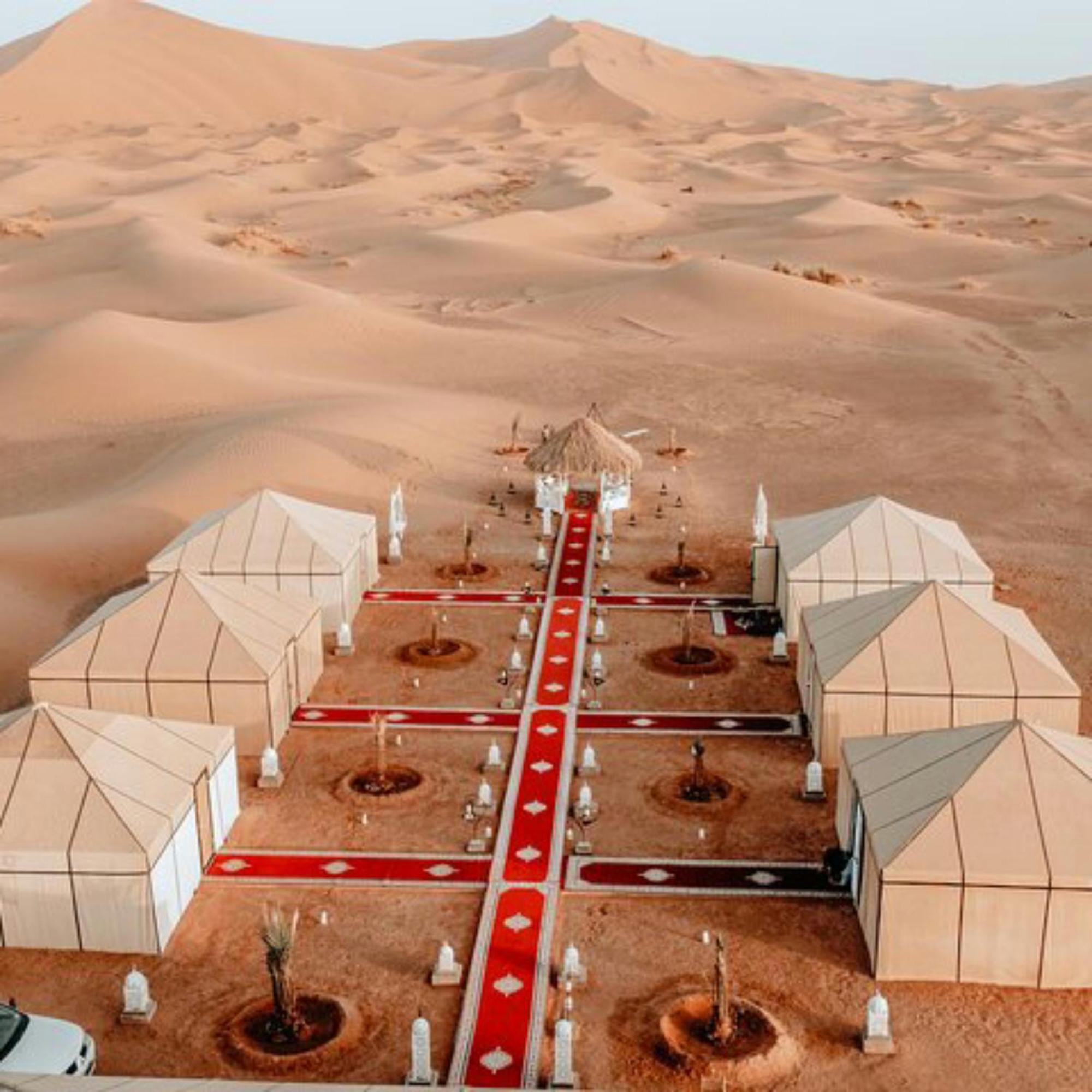 Best Desert Luxury Camp เมอร์ซูกา ภายนอก รูปภาพ